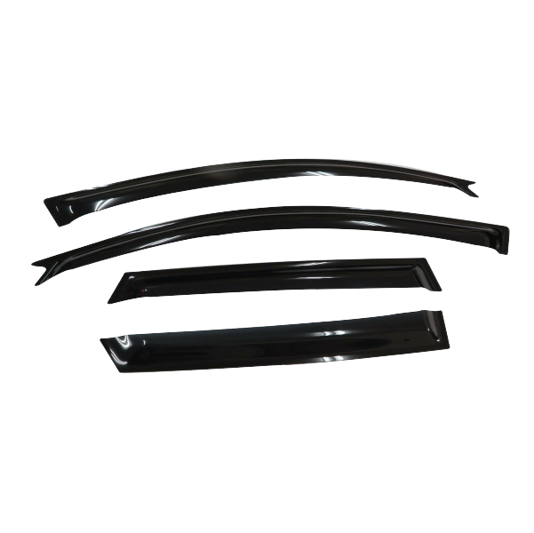 Mazda 3 (BK) Hatch 2003-2008 Slimline Weathershields / Window Visors (4-Piece Set)
