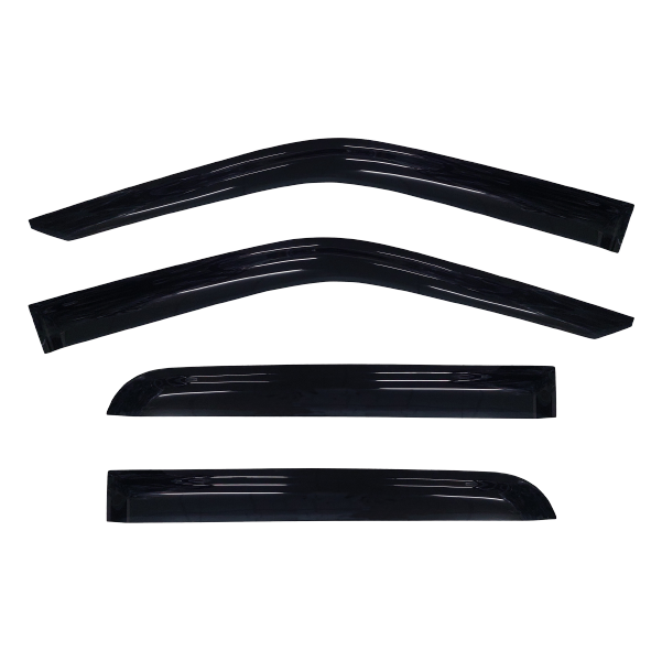 Ford F-150 (14th Generation) Ute 2021-2025 Slimline Weathershields / Window Visors (4-Piece Set)