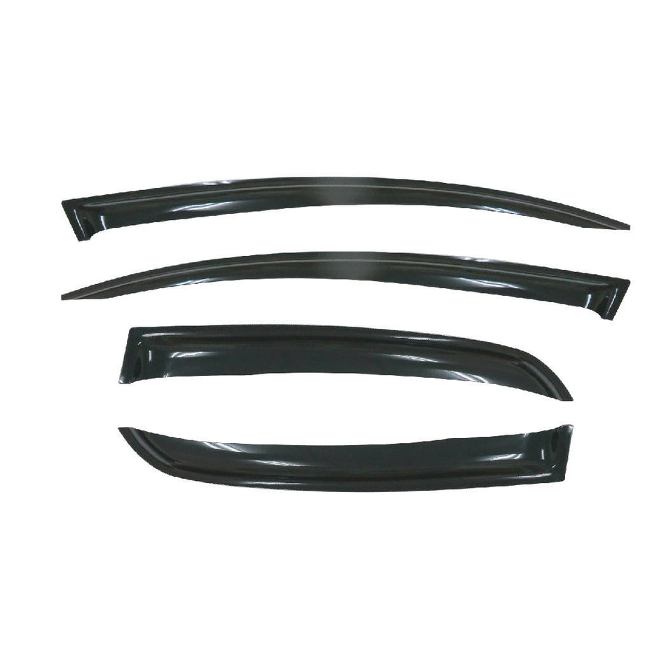Citroen C3 (FN) (FC) Hatch 2002-2010 Slimline Weathershields / Window Visors (4-Piece Set)