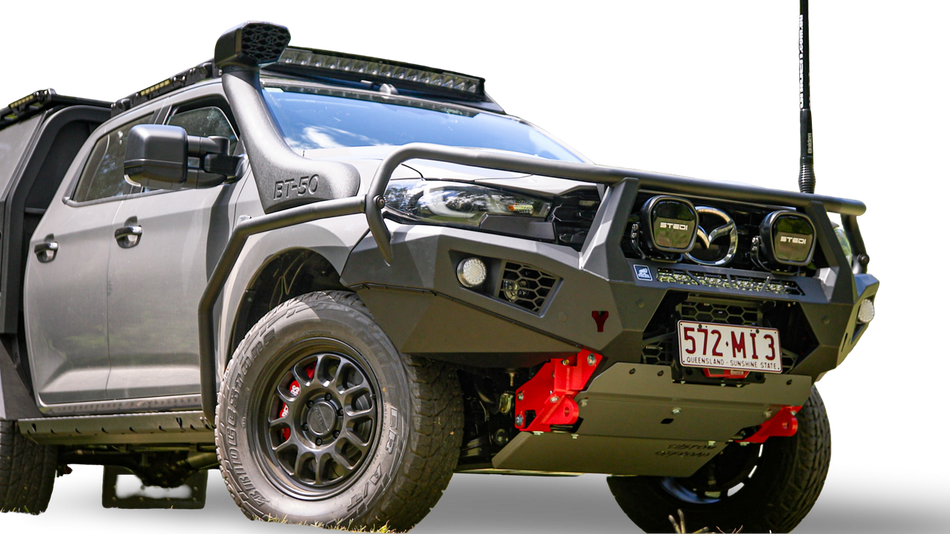 Scrub Rails and rock sliders to suit BT-50, 2021 to current