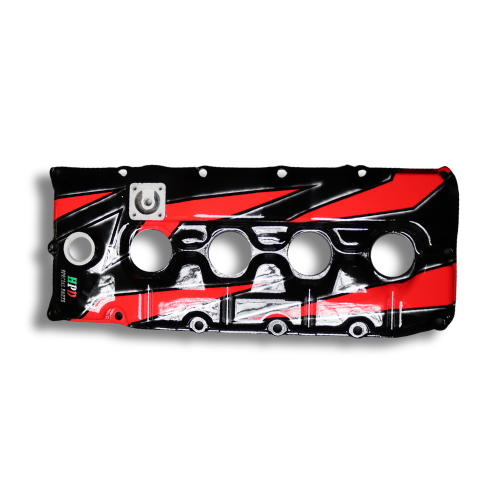 HPD Dress Up Rocker Cover for Isuzu 4JJ1 – Red