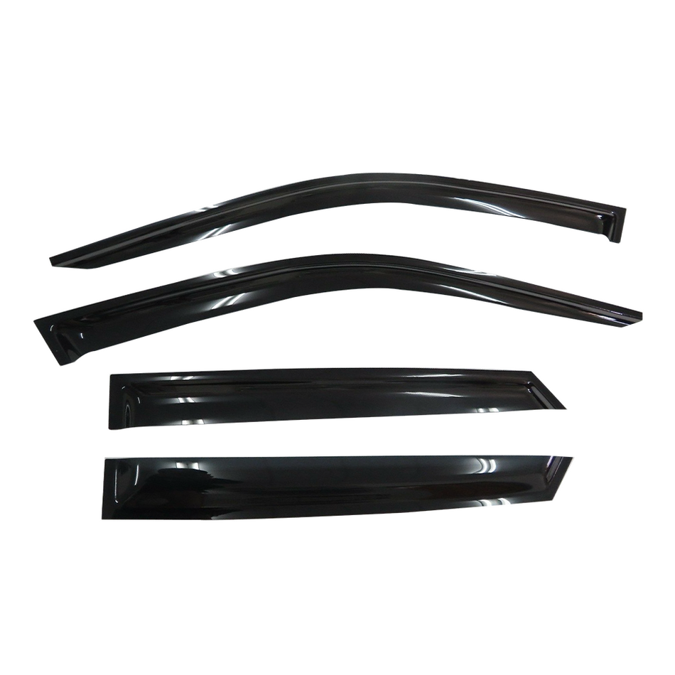 SKODA Fabia (NJ) Liftback 2015-2021 Slimline Weathershields / Window Visors (4-Piece Set)