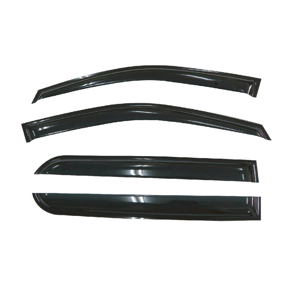 Ford Everest (UA) (UA II) SUV 2015-2021 Slimline Weathershields / Window Visors (4-Piece Set)