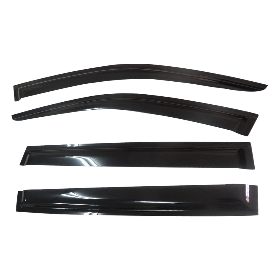 Toyota Kluger (XU50) SUV 2014-2019 Slimline Weathershields / Window Visors (4-Piece Set)