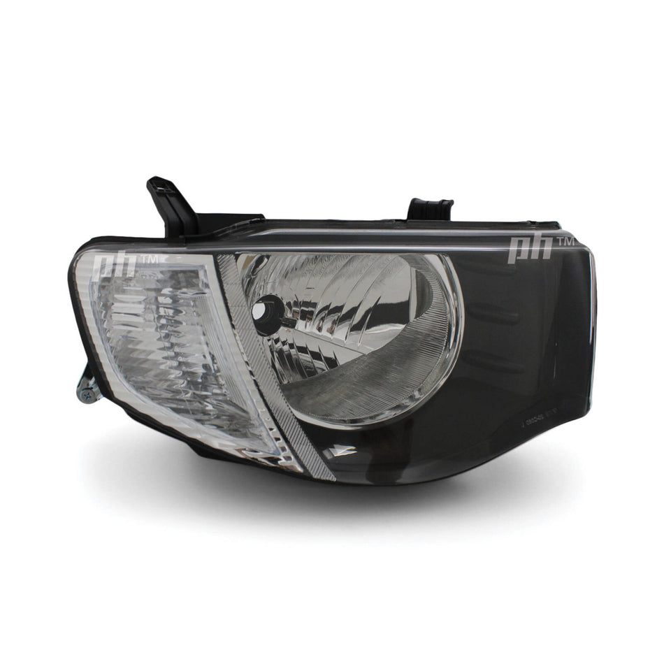 Headlights PAIR fits Mitsubishi Triton MN 2009 - 2015