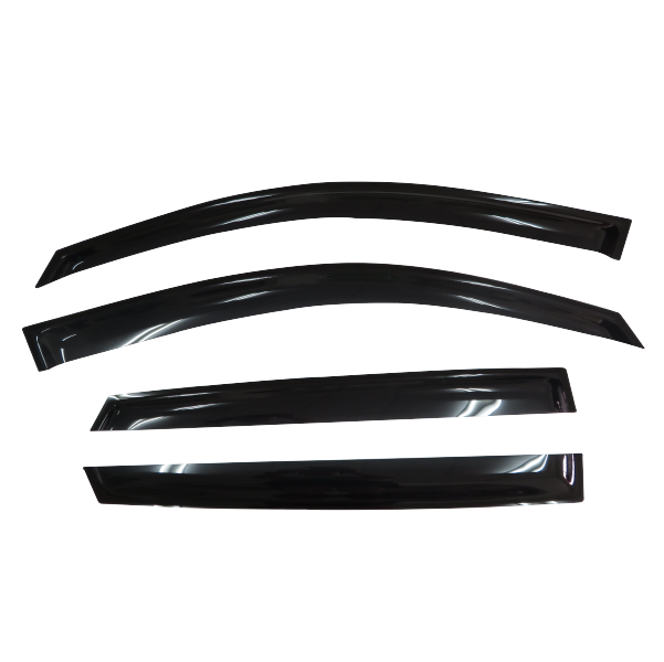 Suzuki Baleno (EW) (EW Series II) Hatch 2016-2022 Slimline Weathershields / Window Visors (4-Piece Set)