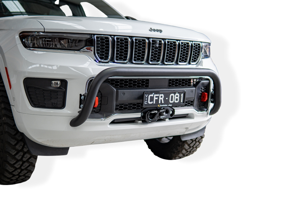 Round Nudge bar to suit Jeep Grand Cherokee L and WL 2022 to current Overland Only