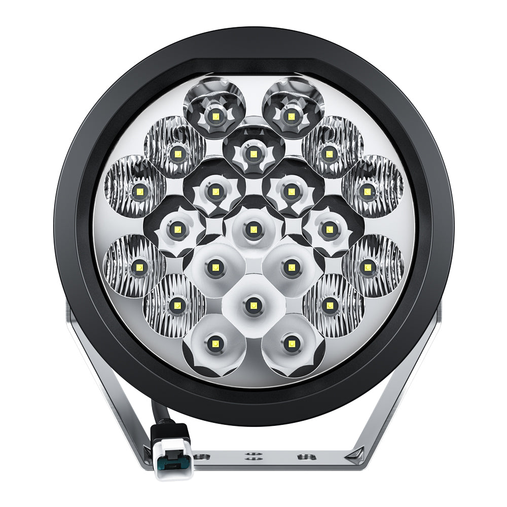 Offroad Animal Butt Kicker 7" Round LED Driving Light/Spotlight (pair)