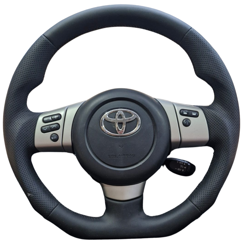 *Ex-Demo* Sports Black Leather with Perforated Sides Steering Wheel Core to Suit Toyota FJ Cruiser XJ10