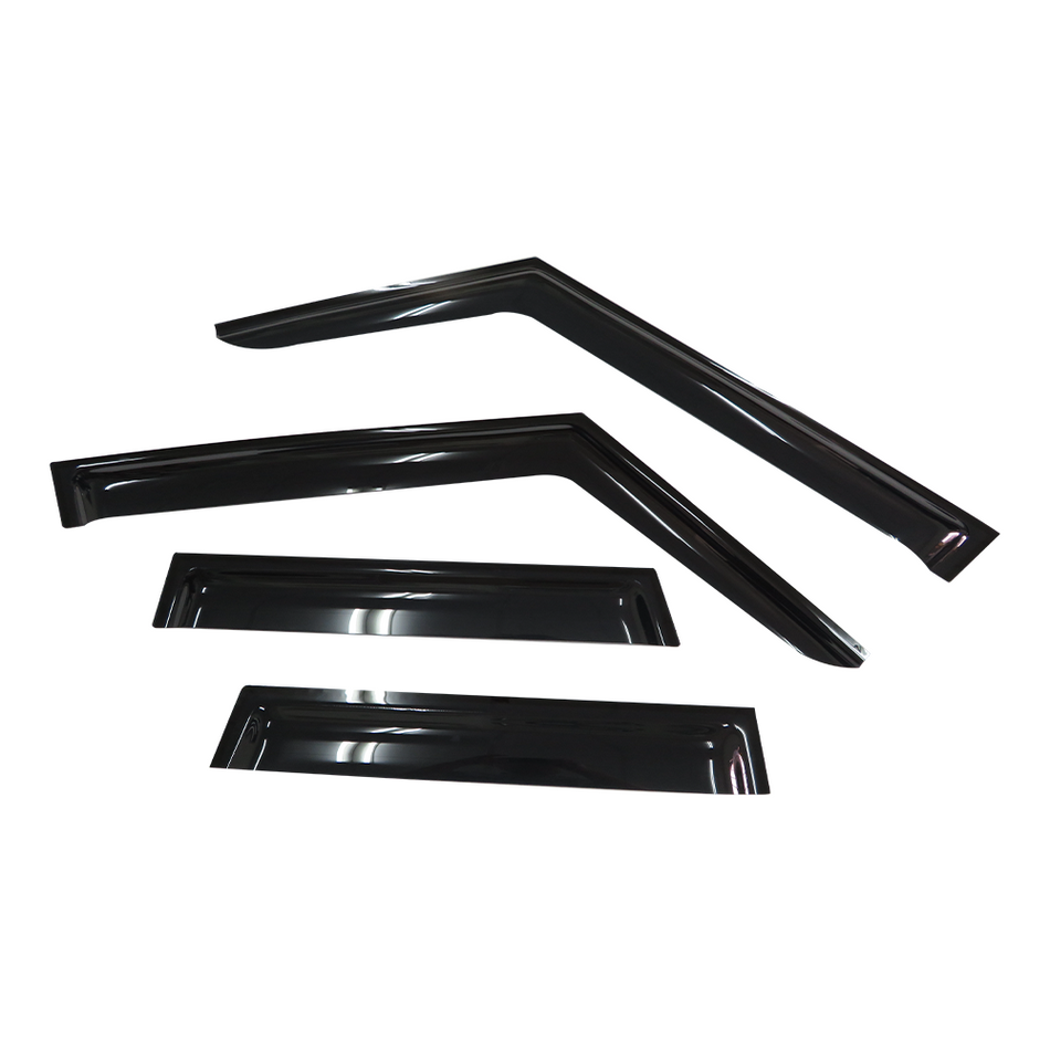 MINI Clubman (F54) (F54 LCI) Estate 2015-2023 Slimline Weathershields / Window Visors (4-Piece Set)