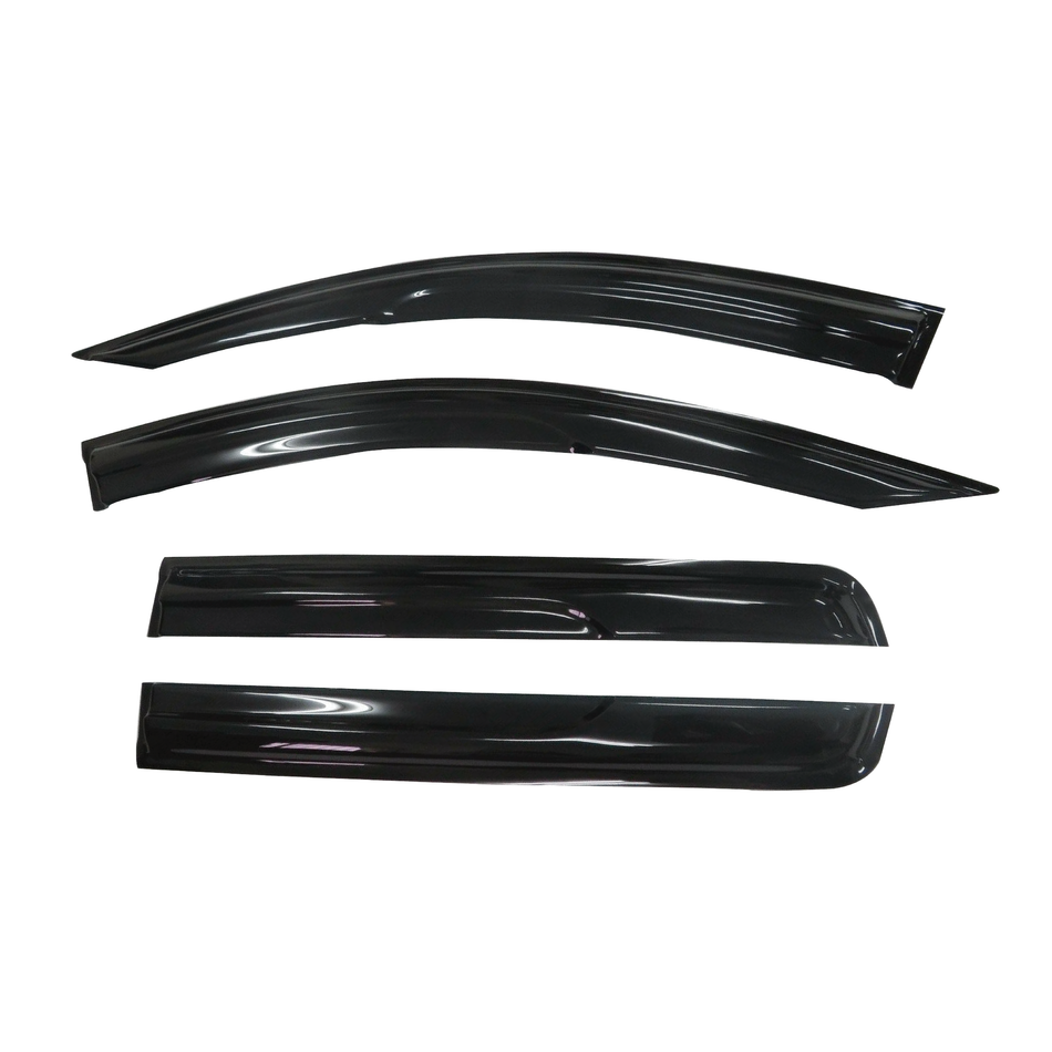 Mitsubishi Pajero Sport (QE) (QF) (QG) SUV 2015-2025 (Injection) Slimline Weathershields / Window Visors (4-Piece Set)