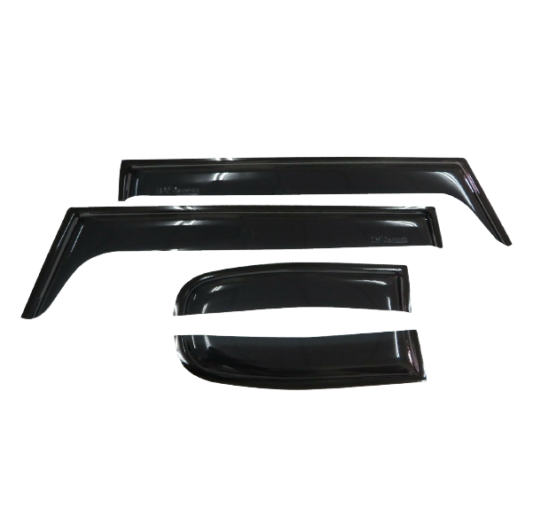 Toyota FJ Cruiser (XJ10) SUV 2011-2016 Slimline Weathershields / Window Visors (4-Piece Set)