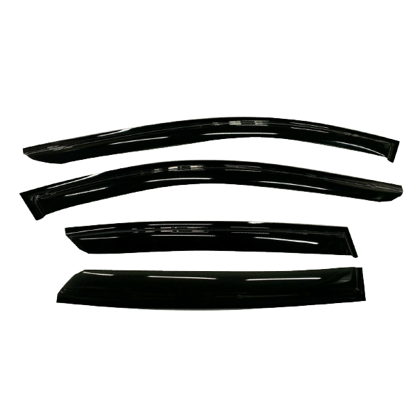 Mazda 3 (BP) Hatch 2019-2025 (Injection) Slimline Weathershields / Window Visors (4-Piece Set)