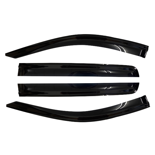 Chevrolet Silverado (T1) Ute 2020-2026 Slimline Weathershields / Window Visors (4-Piece Set)