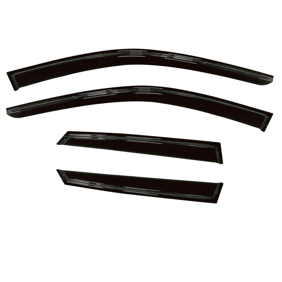 Audi (FY) Q5 / SQ5 SUV 2017-2025 Slimline Weathershields / Window Visors (4-Piece Set)