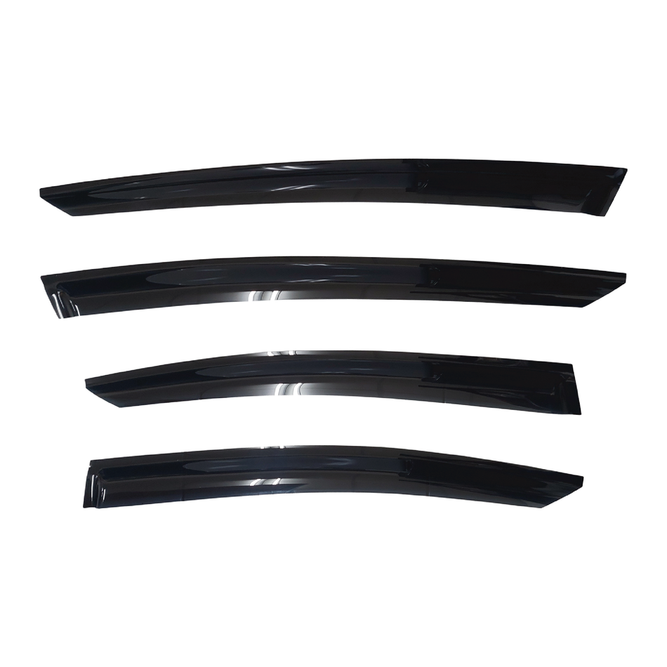 Toyota Prius (XW60) Hatch 2022-2025 Slimline Weathershields / Window Visors (4-Piece Set)
