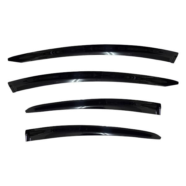 Toyota Prius C (NHP10) Hatch 2012-2020 Slimline Weathershields / Window Visors (4-Piece Set)