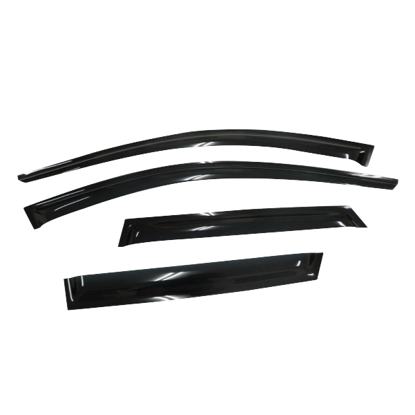 Audi (B9) A4 / S4 / RS4 Avant 2016-2024 Slimline Weathershields / Window Visors (4-Piece Set)