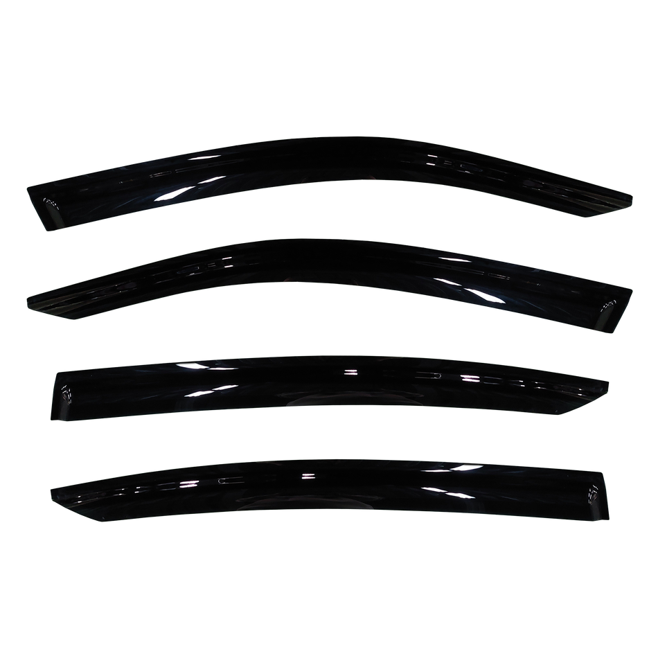 BMW 1 Series (E87) Hatch 2005-2011 Slimline Weathershields / Window Visors (4-Piece Set)