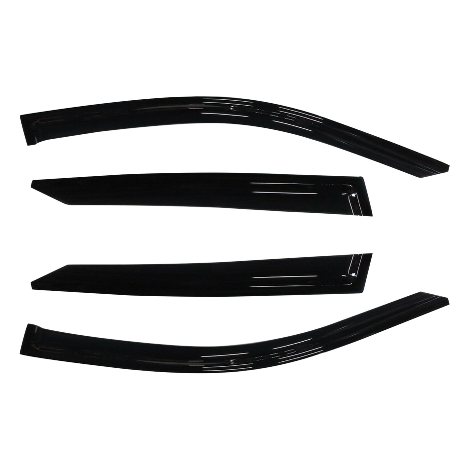 BMW 1 Series (F20) (F20 LCI) (F20 LCI-2) Hatch 2012-2019 Slimline Weathershields / Window Visors (4-Piece Set)