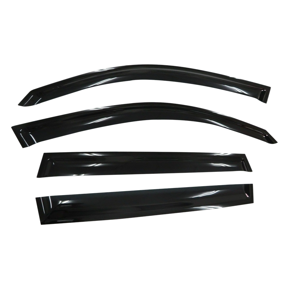 BMW X3 (F25) (F25 LCI) SUV 2011-2017 Slimline Weathershields / Window Visors (4-Piece Set)