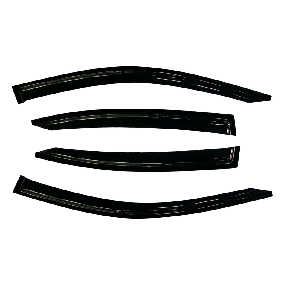 BMW 3 Series (G20) (G20 LCI) (G20 LCI II) / M3 (G80) (G80 LCI) Sedan 2019-2026 Slimline Weathershields / Window Visors (4-Piece Set)