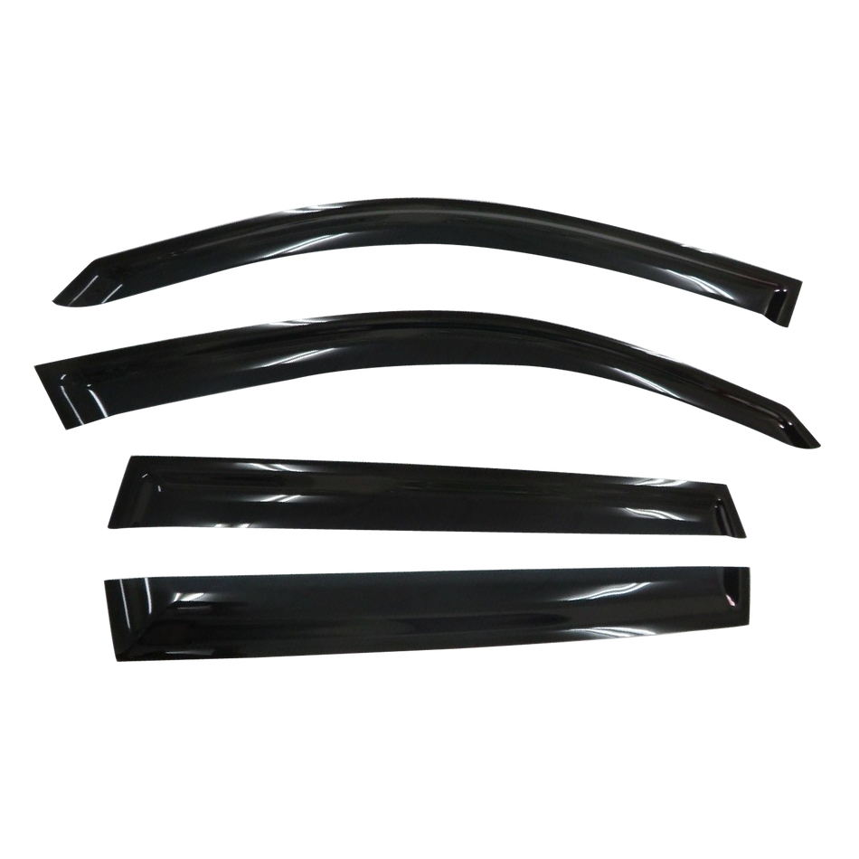 BMW X1 (E84) (E84 LCI) SUV 2010-2015 Slimline Weathershields / Window Visors (4-Piece Set)