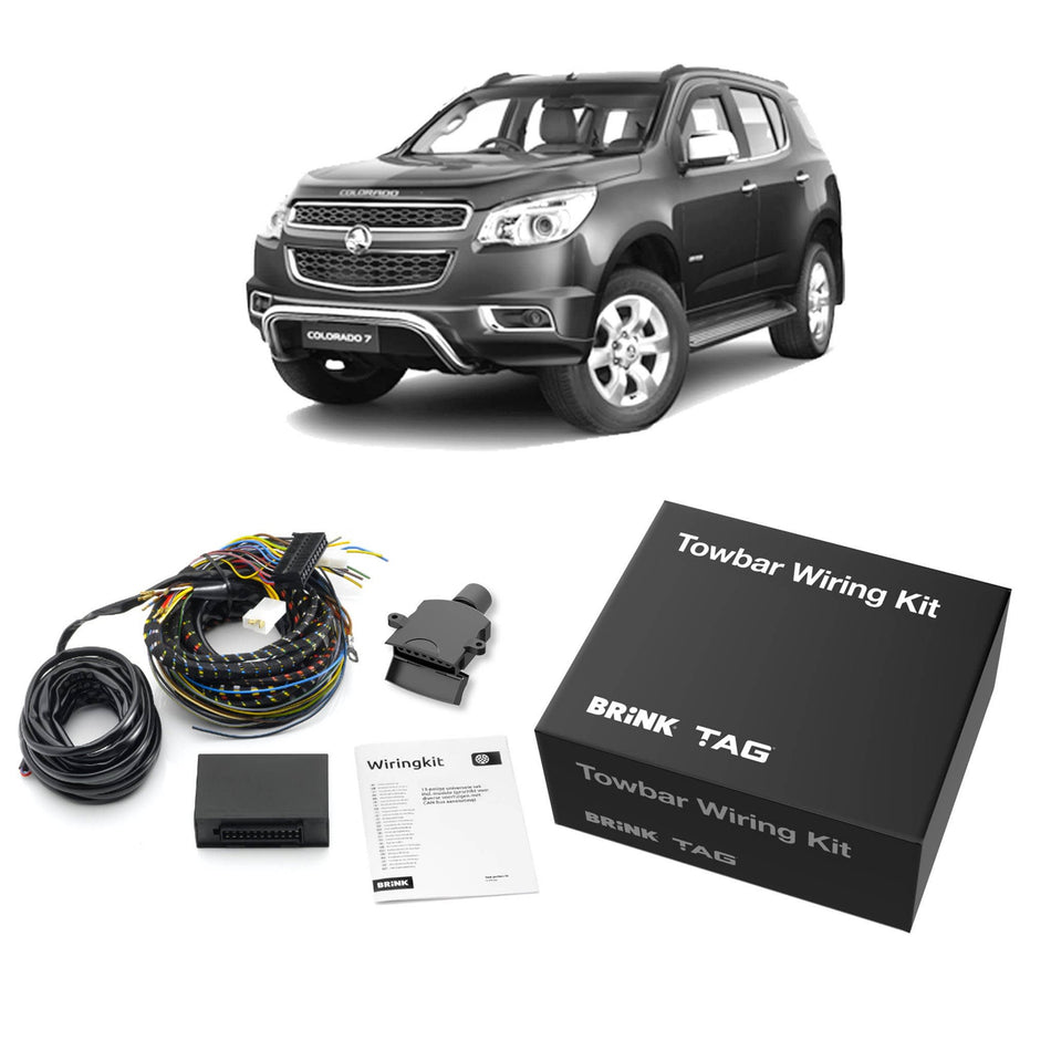 TAG Extended Heavy Duty Towbar and Direct Fit Wiring Harness for Holden Colorado RG Series Cab Chassis (01/2012 - 07/2020) Extended Tray