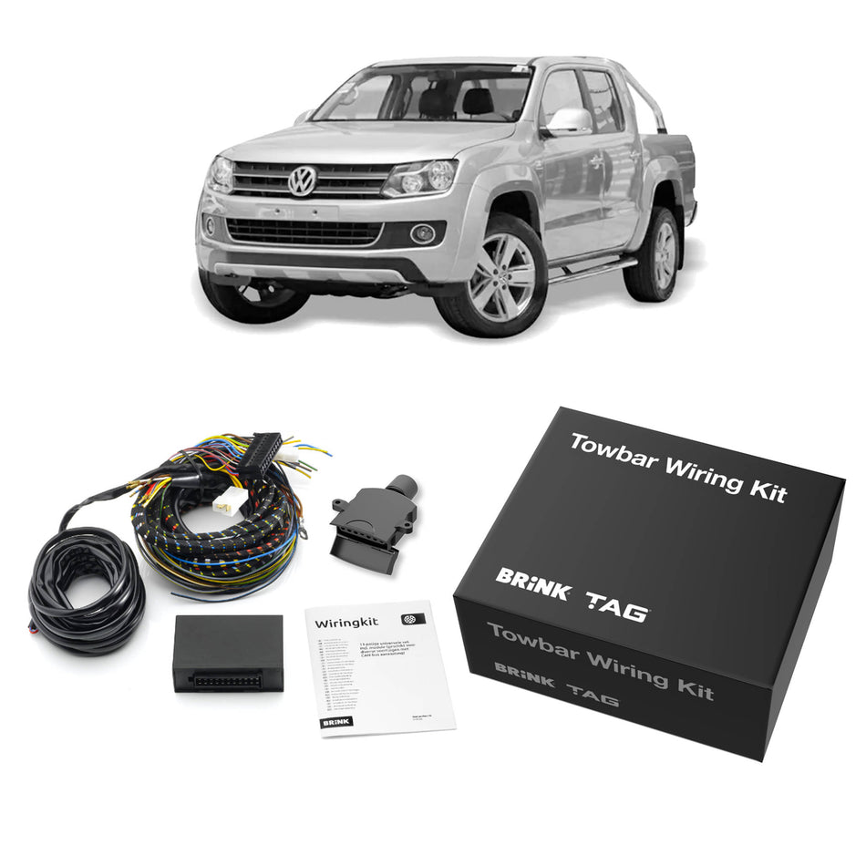 TAG Heavy Duty Towbar and Direct Fit Wiring Harness for Volkswagen Amarok 2H (02/2011 - 12/2022) - Tub No Step
