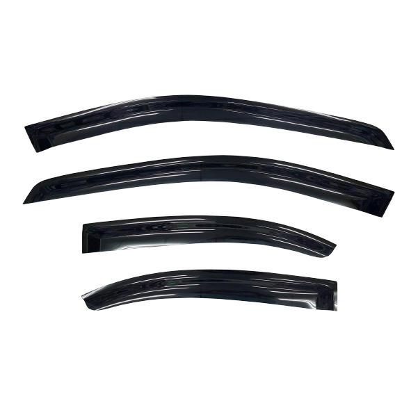 Mercedes-Benz C-Class (W203) Sedan 2001-2006 Slimline Weathershields / Window Visors (4-Piece Set)