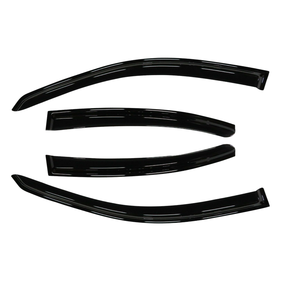 Mercedes-Benz C-Class (W204) Sedan 2007-2014 Slimline Weathershields / Window Visors (4-Piece Set)