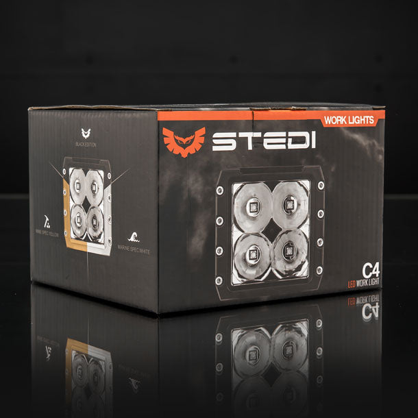 STEDI C-4 BLACK EDITION LED LIGHT CUBE | Diffuse, Flood or Spot