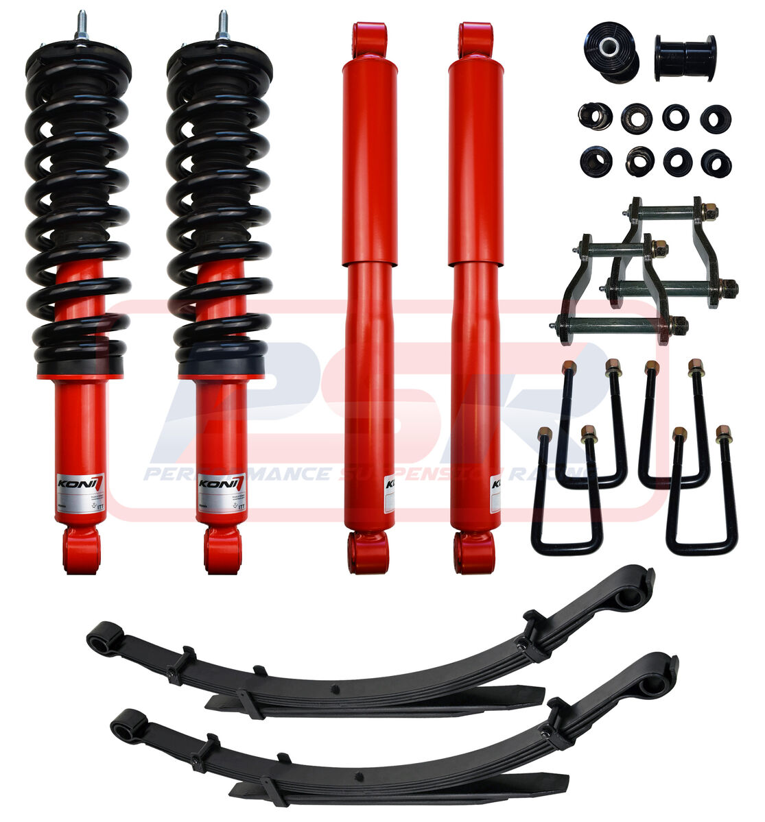 Holden Colorado RG / Isuzu D-MAX 1 & 2 Koni Heavy Track 2" Lift Kit