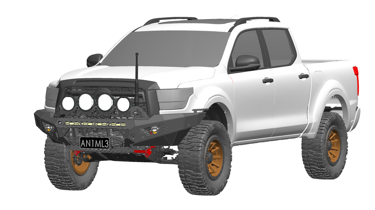 Predator Bull bar to suit, GWM Cannon Alpha, 2024- current