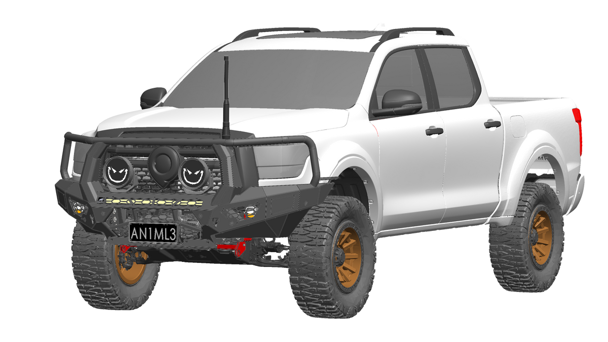 Toro Bull bar to suit, GWM Cannon Alpha, 2024- current