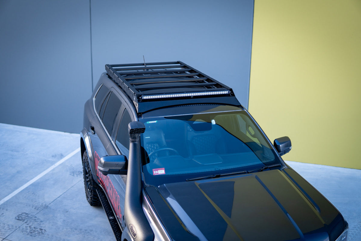 Light bar wind deflector to suit Next Gen Everest Scout Rack