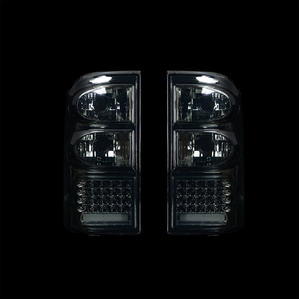 Nissan GU Y61 S3 Patrol LED Tail Lights Smoked