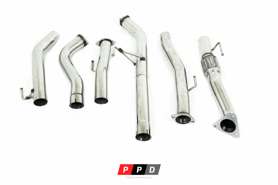 Nissan Navara (2011-2014) D40 V6 ST-X 550 Dump-back 3' Stainless Exhaust