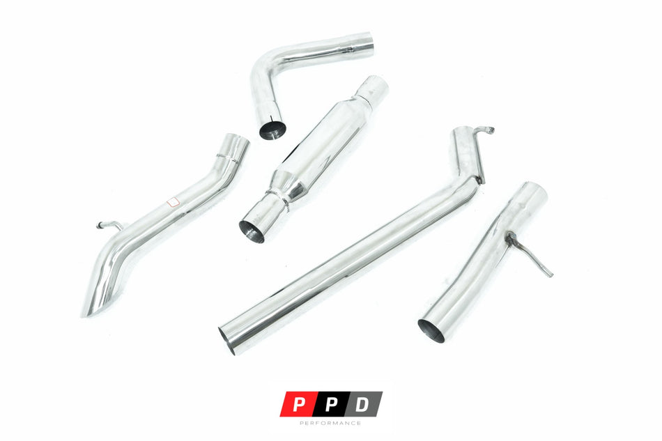 Jeep Wrangler JK & JL 4 Door (2012-2017) Stainless Steel Header-Back Exhaust