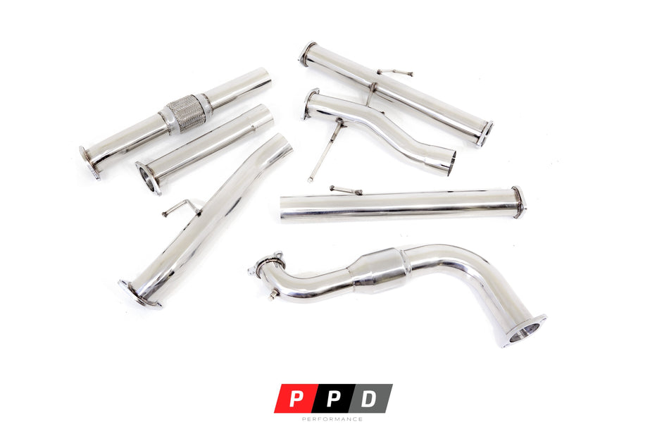 Mitsubishi Triton (2010-2015) MN 2.5 TD - 3' Stainless Steel Turbo Back Exhaust