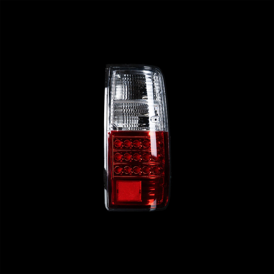 Red/Clear LED Tail Lights for 80 Series LandCruiser