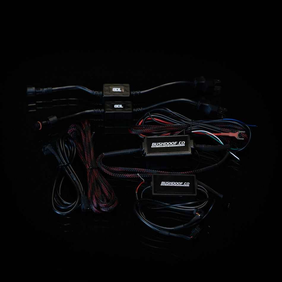 Custom Headlight Complete Wiring Kit