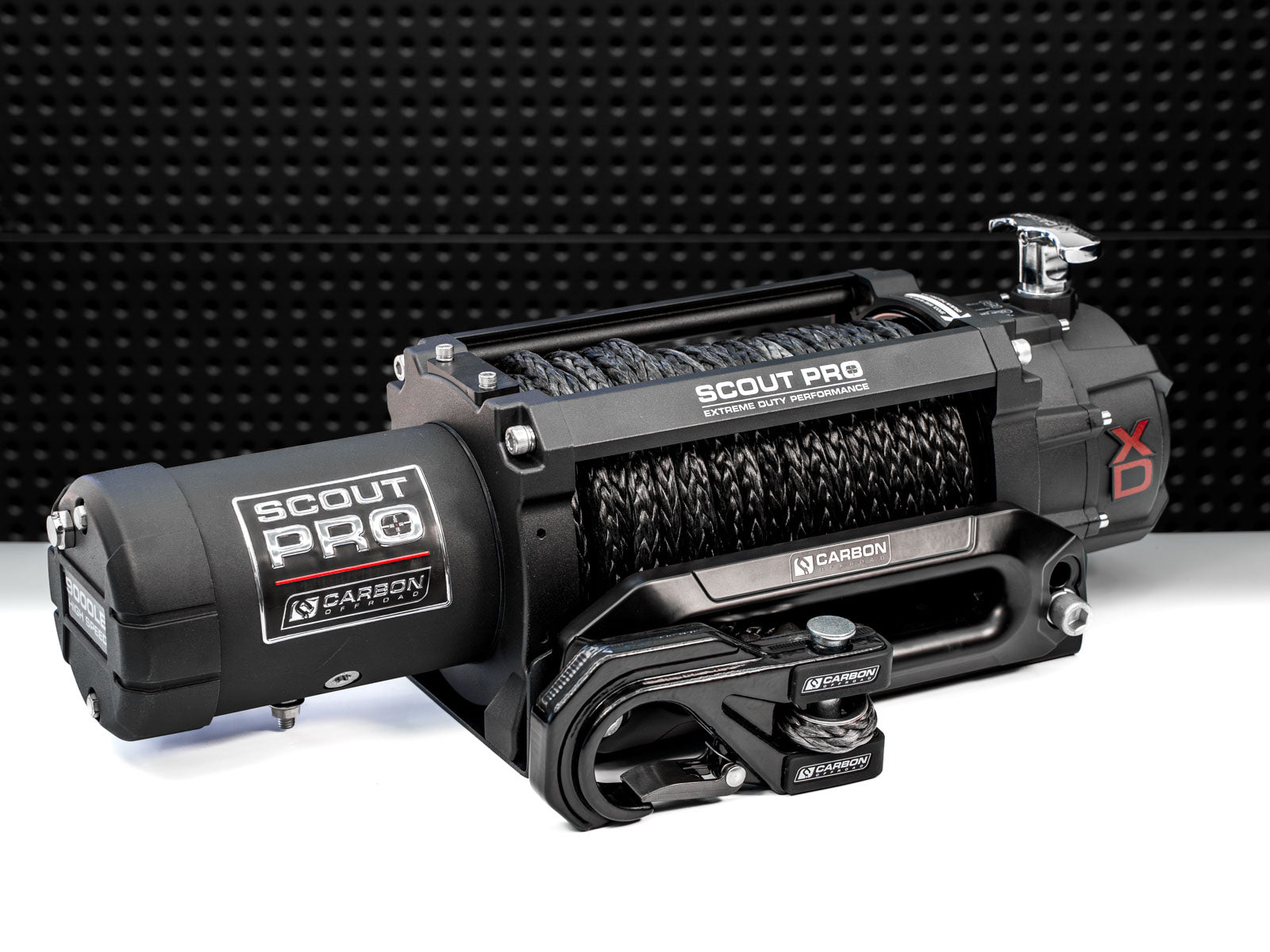 Carbon Scout Pro - 15000lb Winch V3 - CW - XD15BLK 1