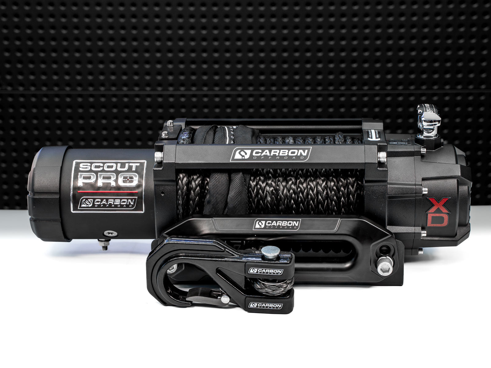 Carbon Scout Pro - 10000lb Winch V3 - CW - XD10BLK 7