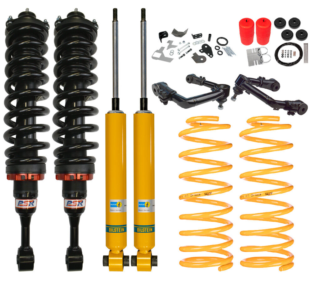 Ford Everest UA MK1 PSR TTG / Bilstein 3-4-5" Touring Lift Kit with Upper Control Arms & Diff Drop