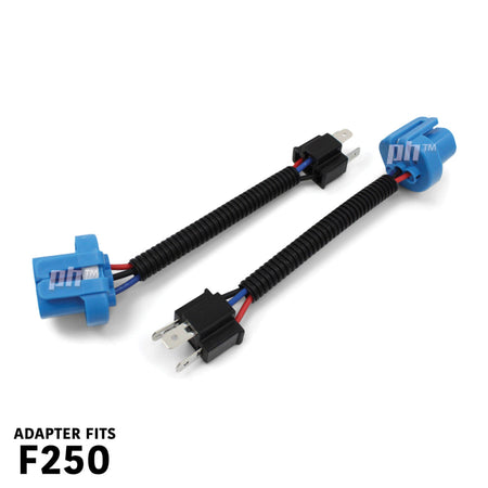 Headlight Wiring Loom Adapter Harness PAIR fits F250 1999 - 2004 Aussie Models