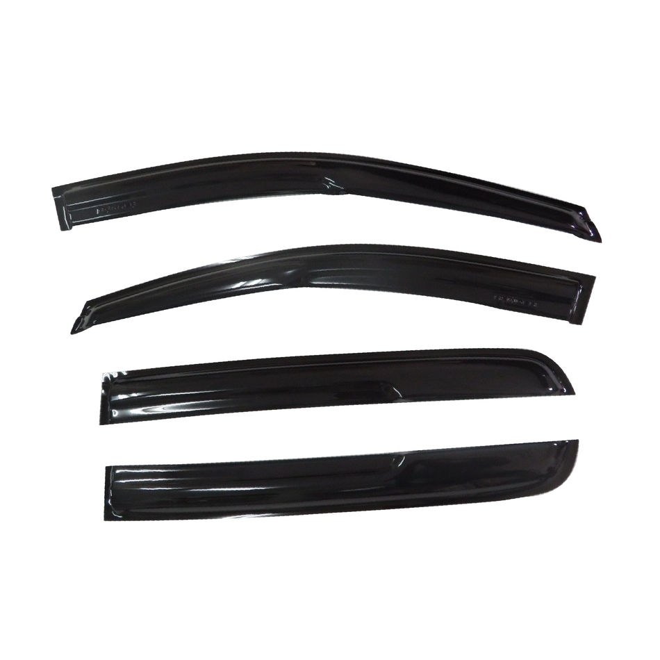 Ford Ranger (PX) (PX MK II) (PX MK III) Ute 2011-2021 (Injection) Slimline Weathershields / Window Visors (4-Piece Set)