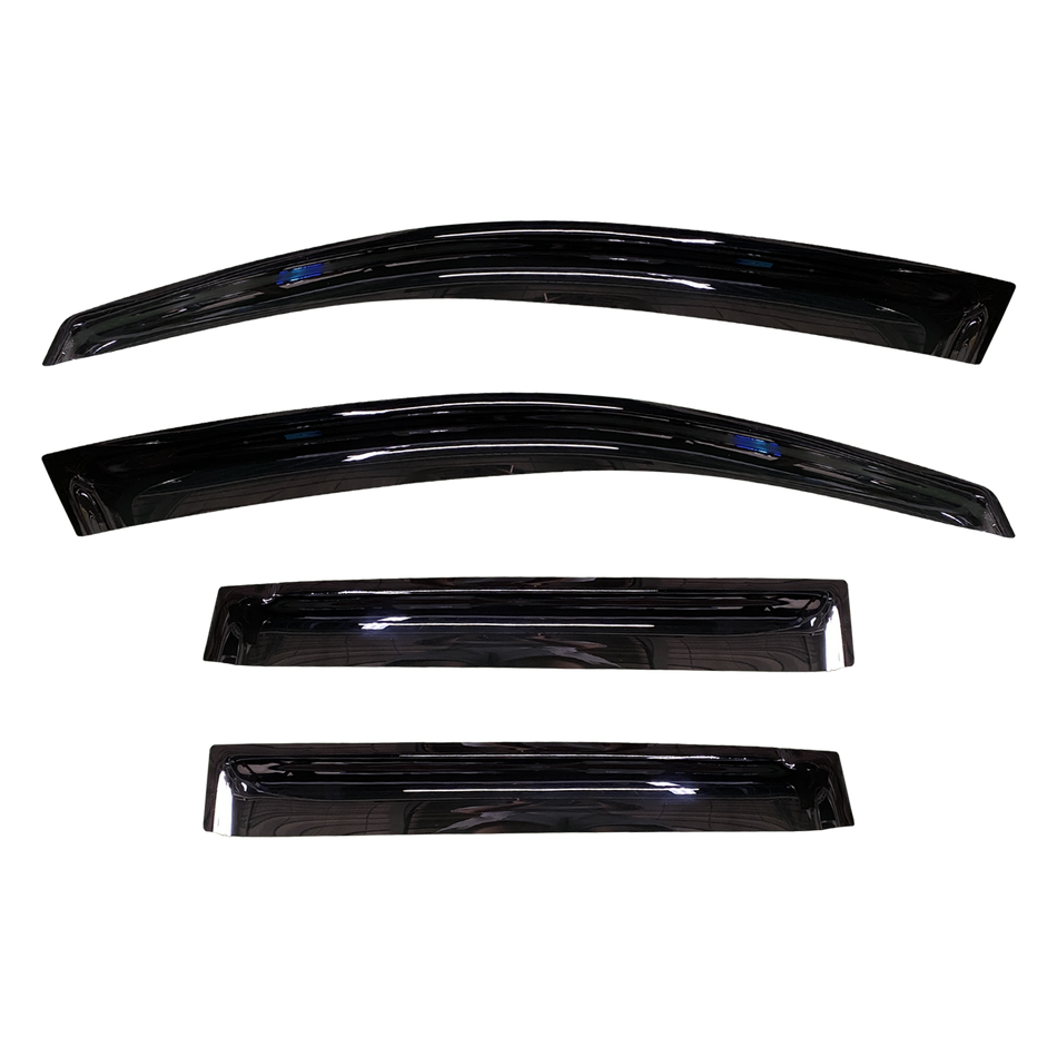 Honda Jazz (GD) Hatch 2002-2008 Slimline Weathershields / Window Visors (4-Piece Set)