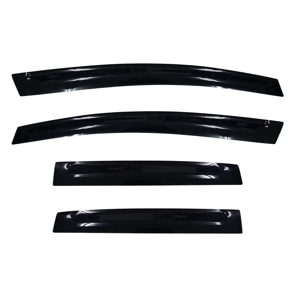 Honda Jazz (GE) Hatch 2009-2014 Slimline Weathershields / Window Visors (4-Piece Set)