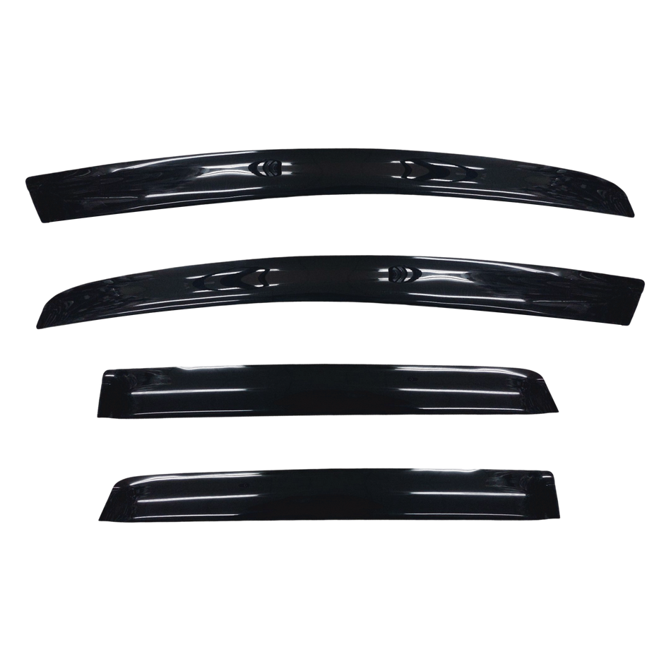 Honda Jazz (GF) Hatch 2015-2020 Slimline Weathershields / Window Visors (4-Piece Set)